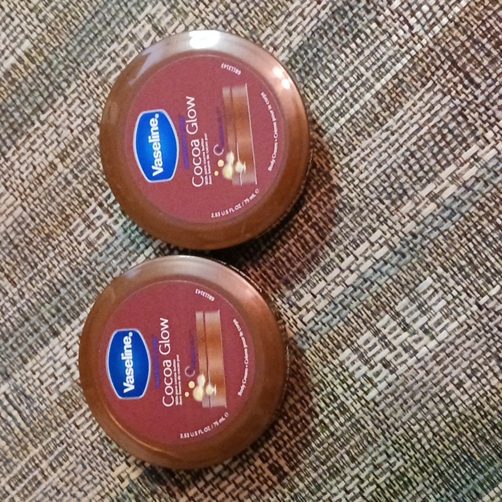 Vaseline Intensive Care Cocoa Glow Body Cream - 2.53 u.s.fl. oz each/75 ml